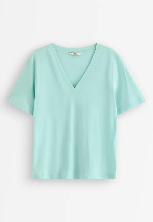 T-shirt med v-ringning
