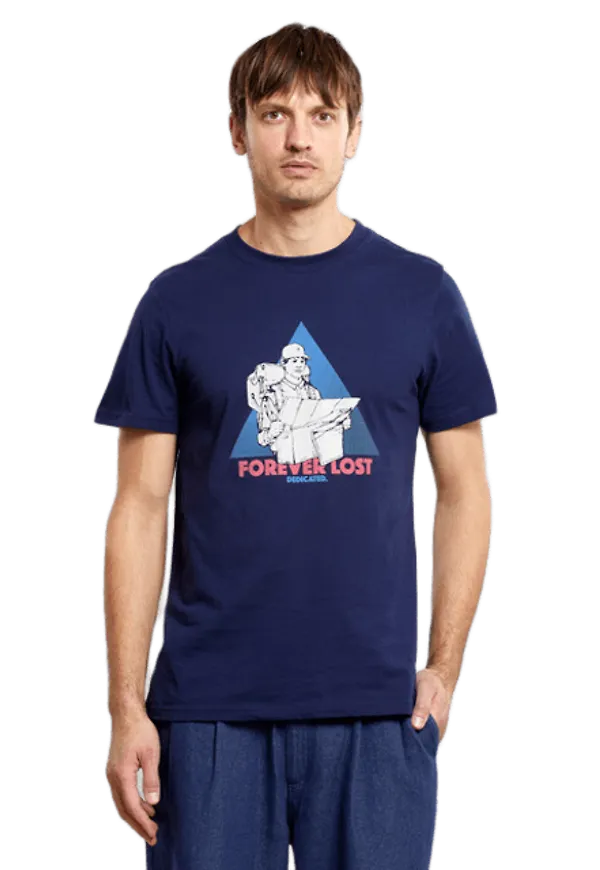 T-shirt Stockholm Forever Lost Navy