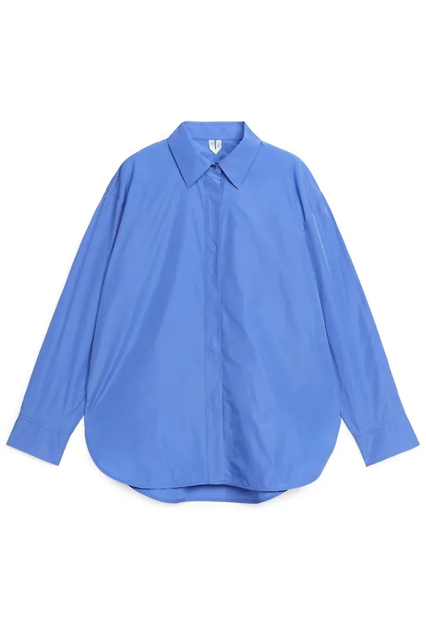 Tafetta Shirt - Blue