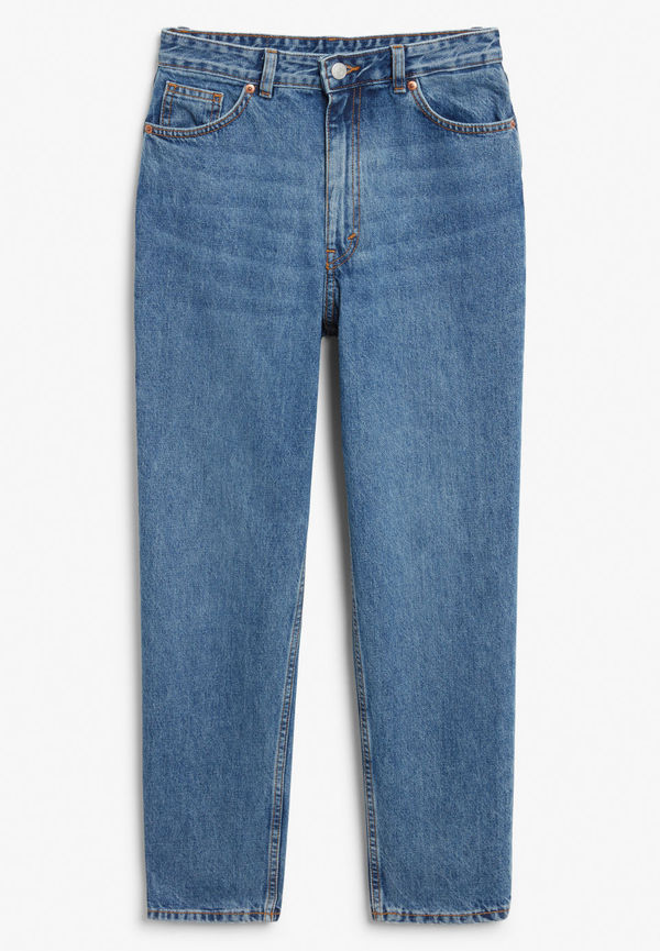 Taiki jeans with teddy patch - Blue