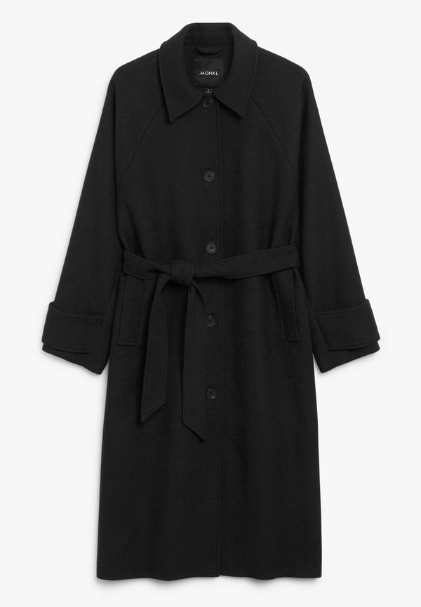 Tailored coat - Black