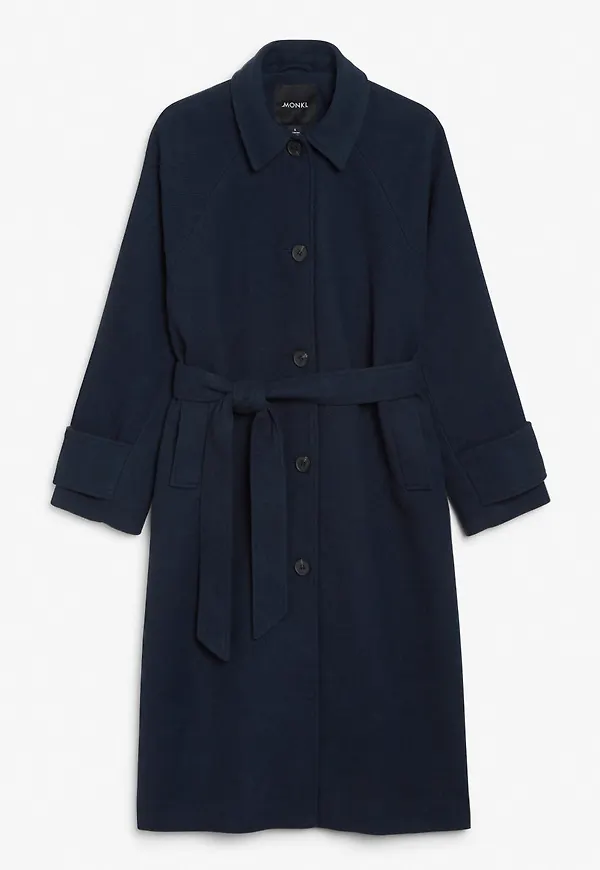 Tailored coat - Blue