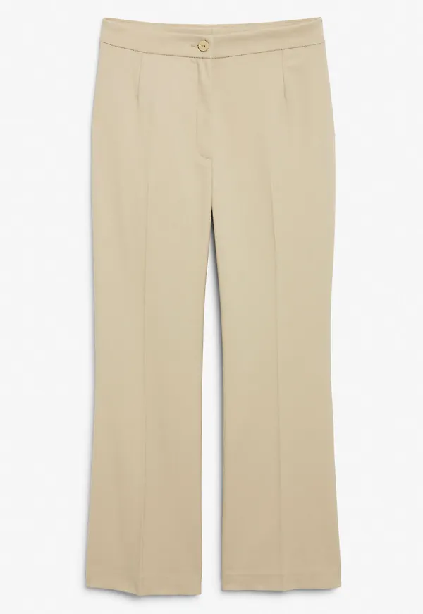 Tailored trousers - Beige