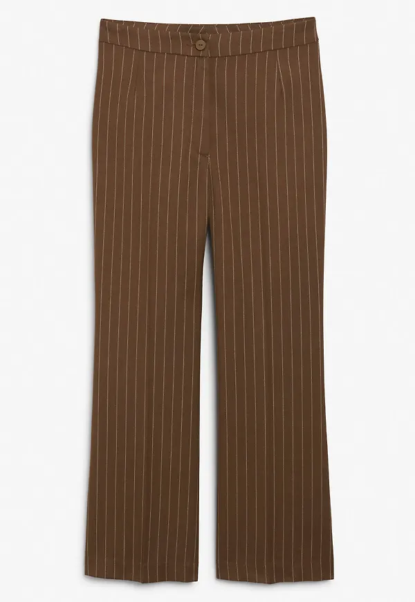 Tailored trousers - Brown