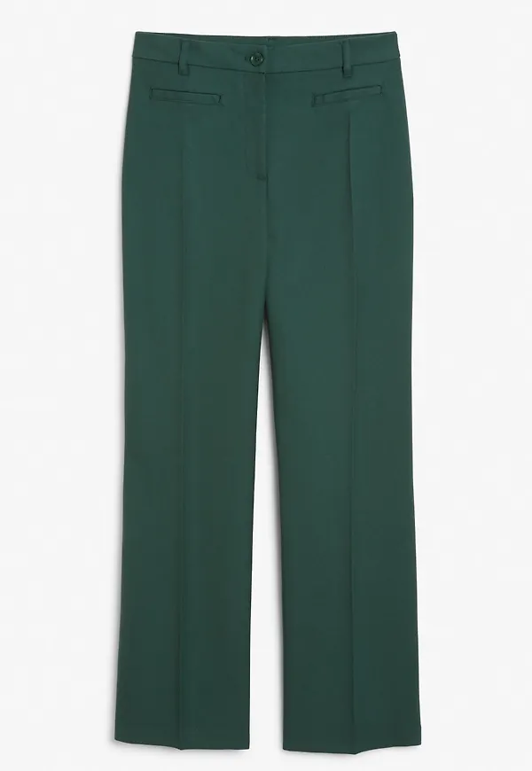 Tailored trousers - Turquoise