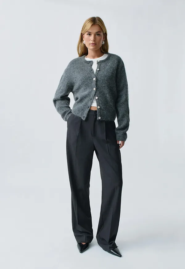 Tailored wide trousers