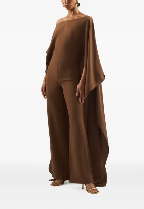 Taller Marmo Jerry jumpsuit med vida ben - Brun