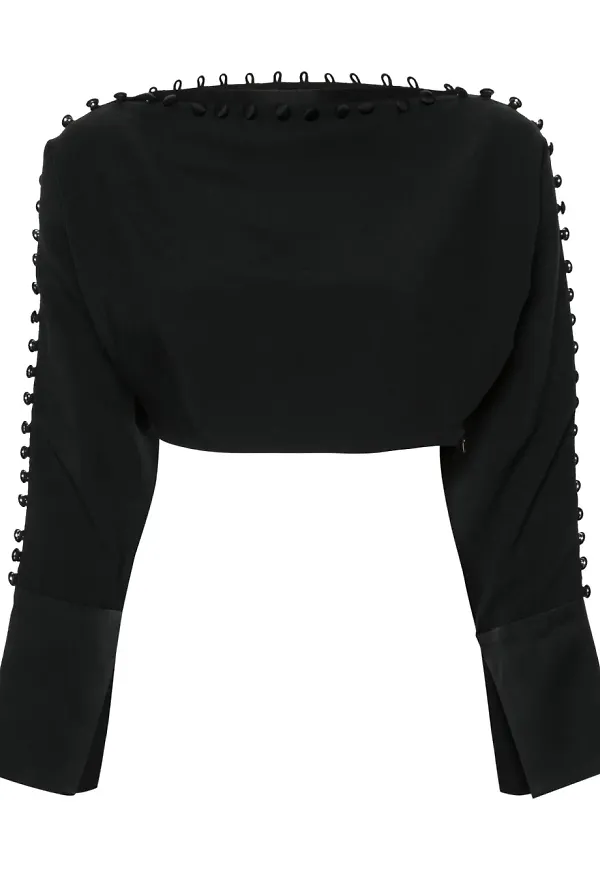 Taller Marmo Mila blus - Svart