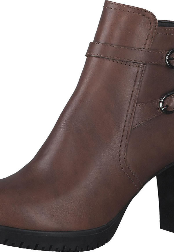 TAMARIS Ankelboots mörkbrun