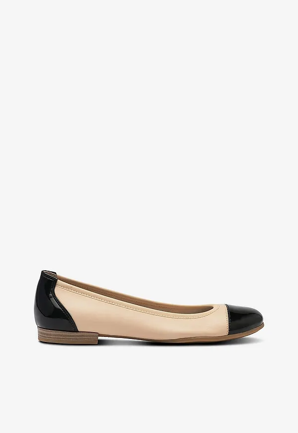 Tamaris - Ballerinaskor - Beige