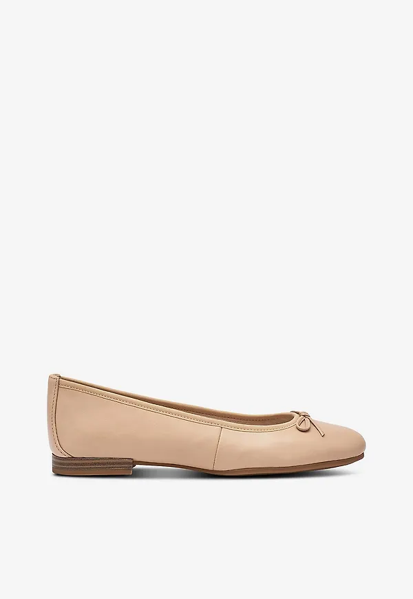 Tamaris - Ballerinaskor - Beige