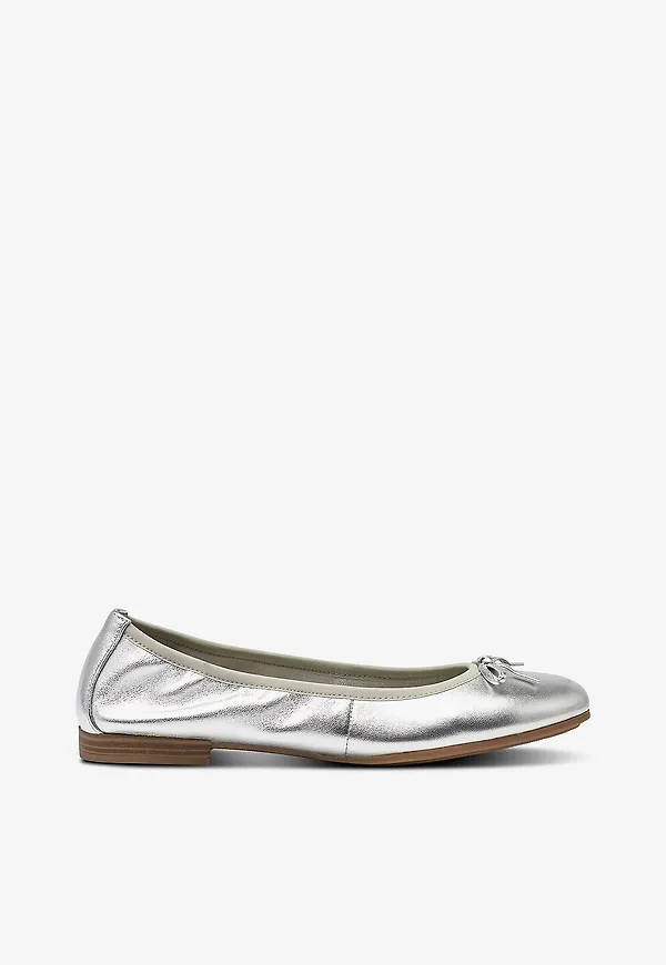 Tamaris - Ballerinaskor - Silver