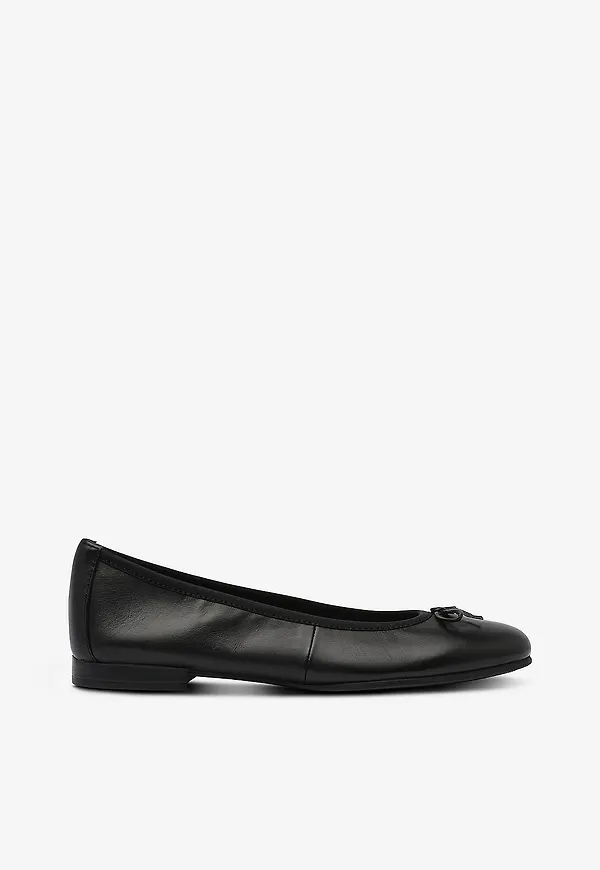 Tamaris - Ballerinaskor - Svart