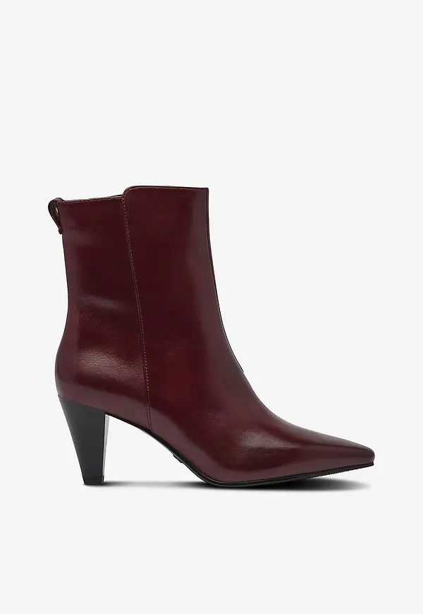 Tamaris - Boots Heeled Bootie - Röd