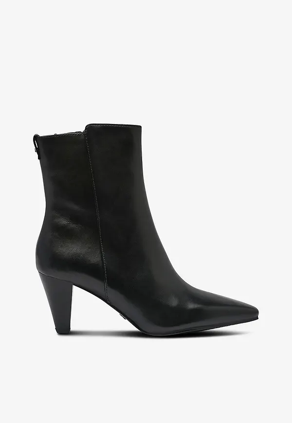 Tamaris - Boots Heeled Bootie - Svart