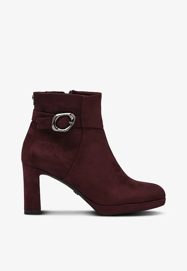 Tamaris - Boots - Röd
