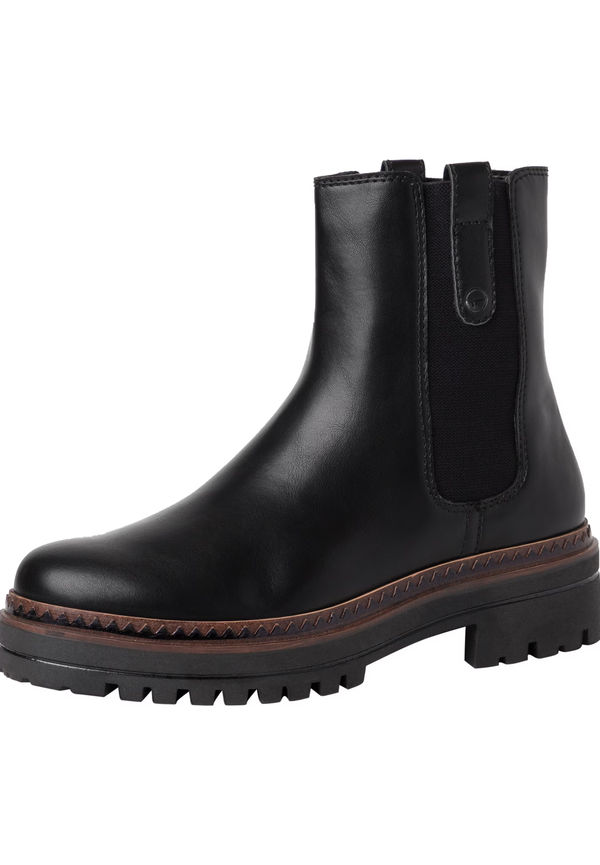 TAMARIS Chelsea boots svart