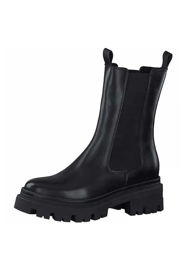 TAMARIS Chelsea boots svart