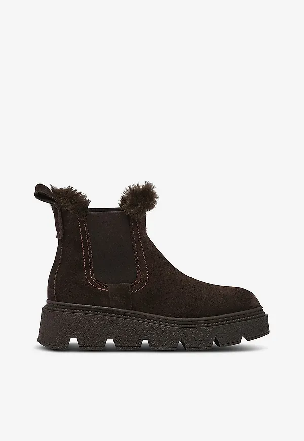 Tamaris - Chelseaboots - Brun