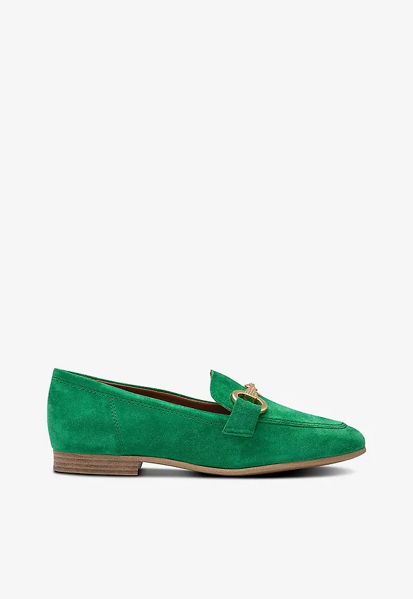 Tamaris - Loafers - Grön
