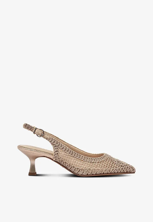 Tamaris - Pumps Sling - Guld