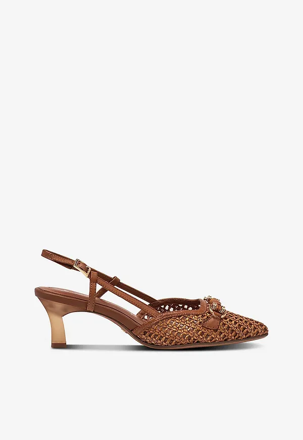 Tamaris - Slingback - Brun