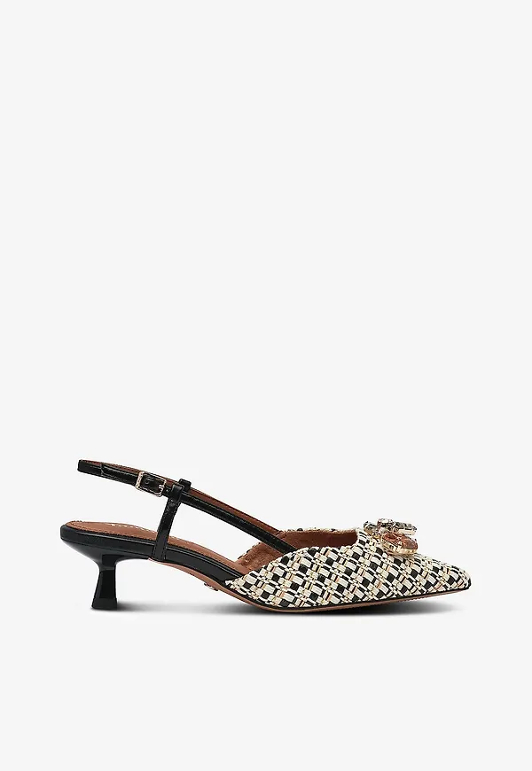 Tamaris - Slingbacks Women Sling - Svart