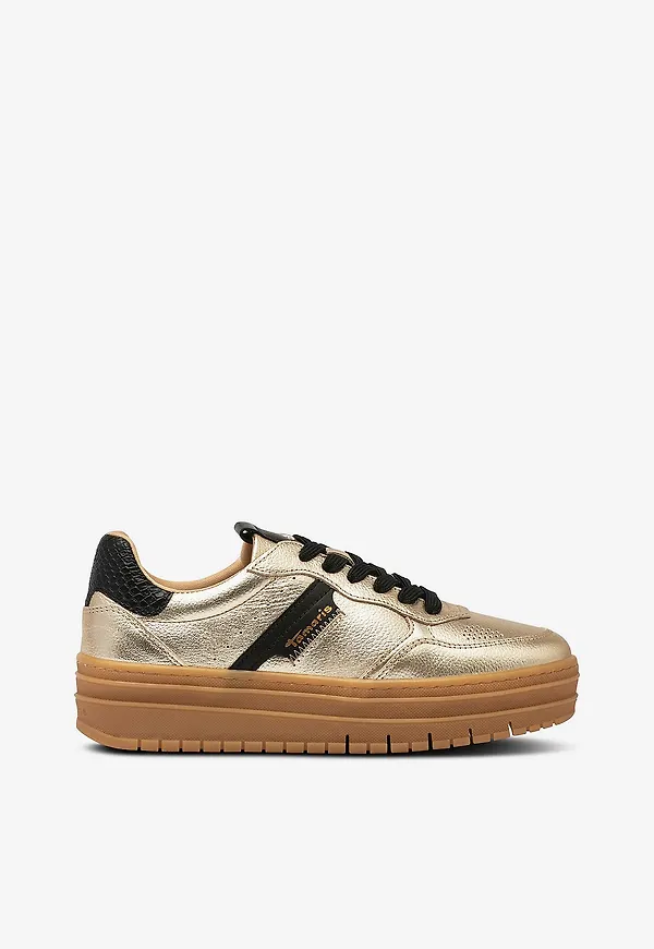 Tamaris - Sneakers - Guld