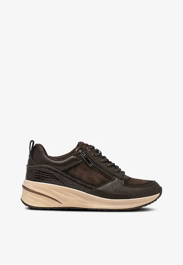 Tamaris - Sneakers Women Lace-up - Brun