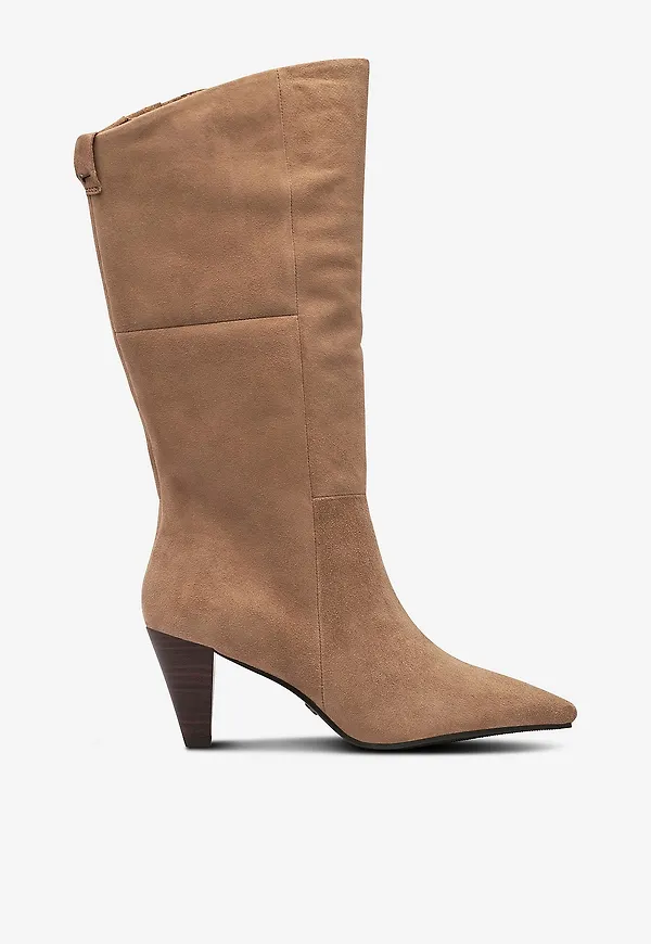 Tamaris - Stövlar Tall Suede - Beige