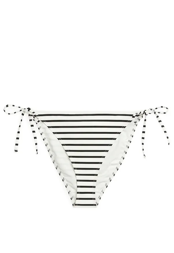 Tanga Bikini Bottoms - White