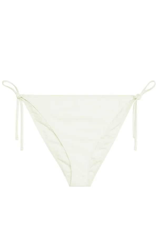 Tanga Bikini Bottoms - White