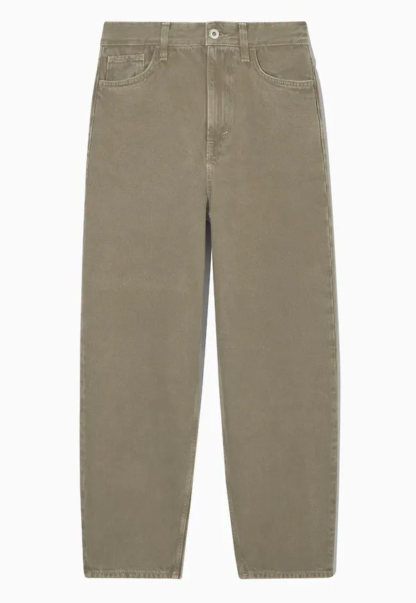TAPERED ANKLE-LENGTH JEANS