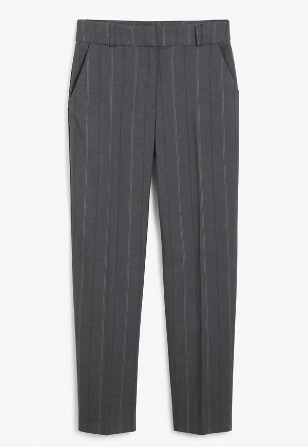 Tapered leg trousers - Brown