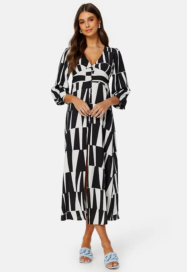 Taro L/S Long Dress