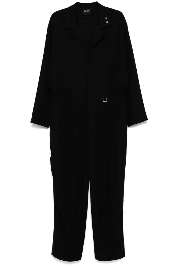 TEAM WANG design Choices långärmad jumpsuit - Svart