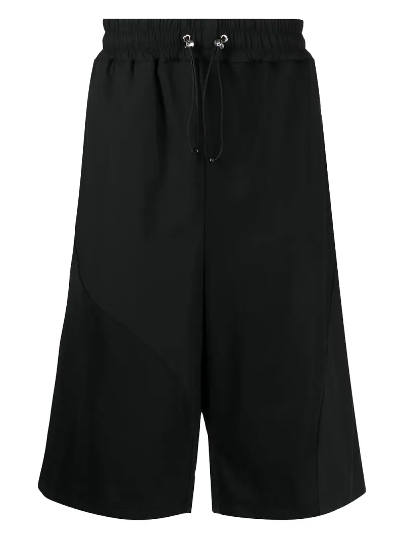 TEAM WANG design elastiska träningsshorts - Svart