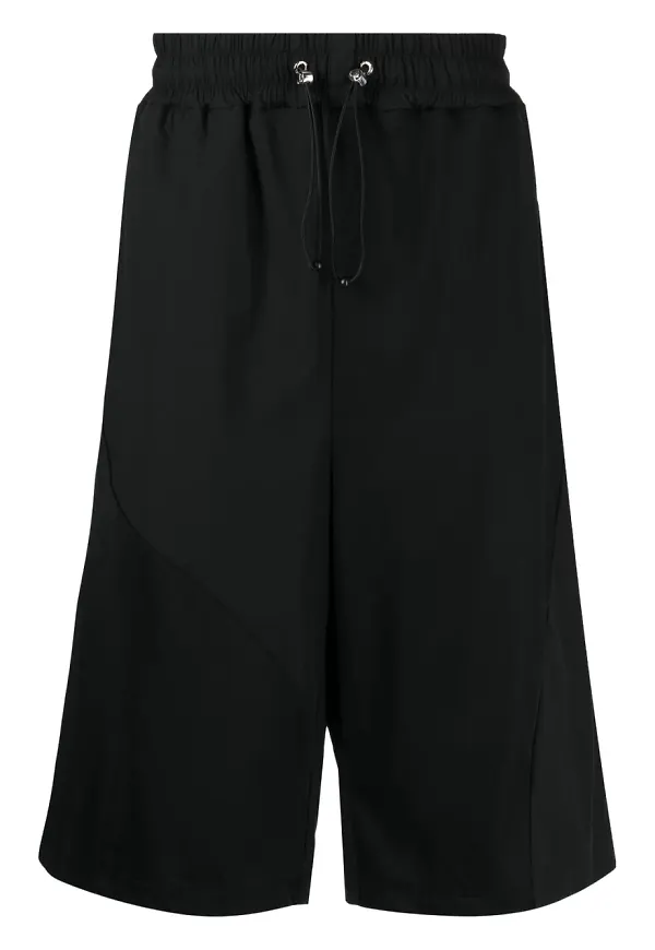 TEAM WANG design elastiska träningsshorts - Svart