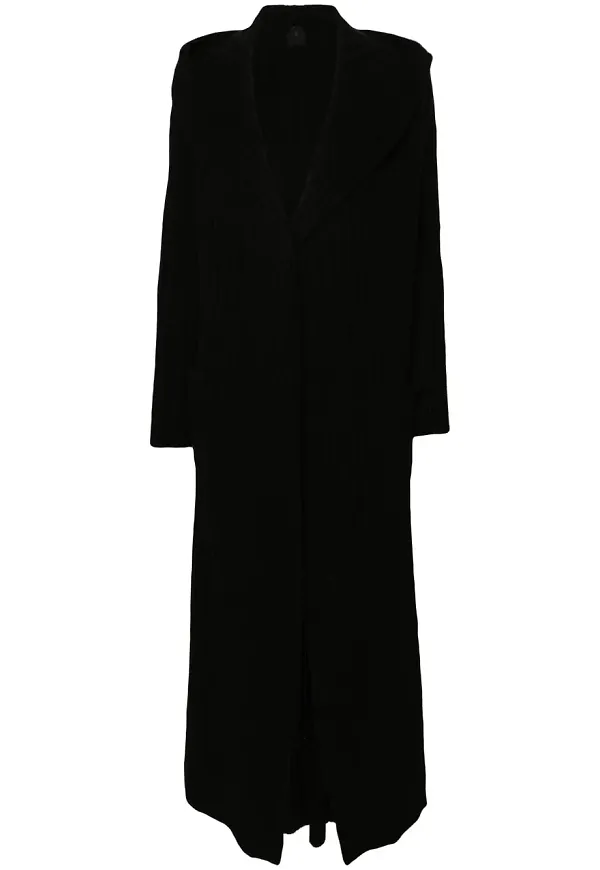 Teddy Cashmere Amalfi kofta i kashmir - Svart