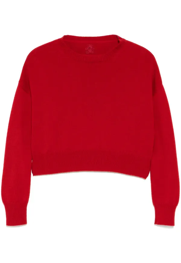 Teddy Cashmere Genova tröja - Röd