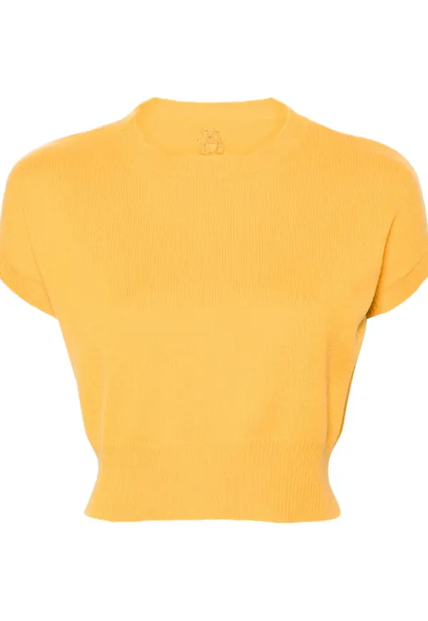 Teddy Cashmere Genovas kashmirtopp - Gul