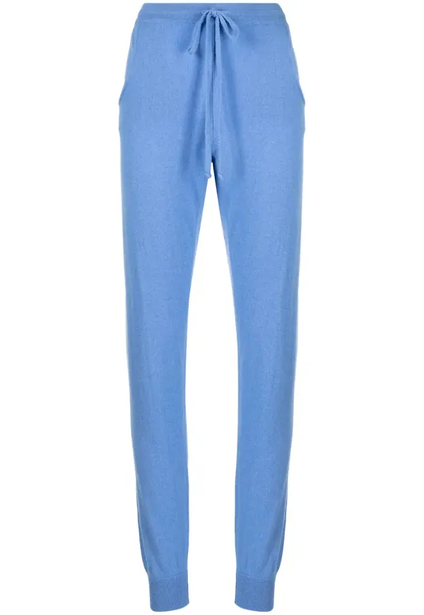 Teddy Cashmere Milano trackpants - Blå