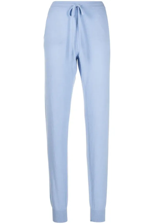 Teddy Cashmere Milano trackpants - Blå