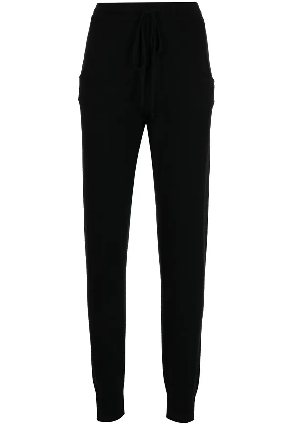 Teddy Cashmere Milano trackpants - Svart