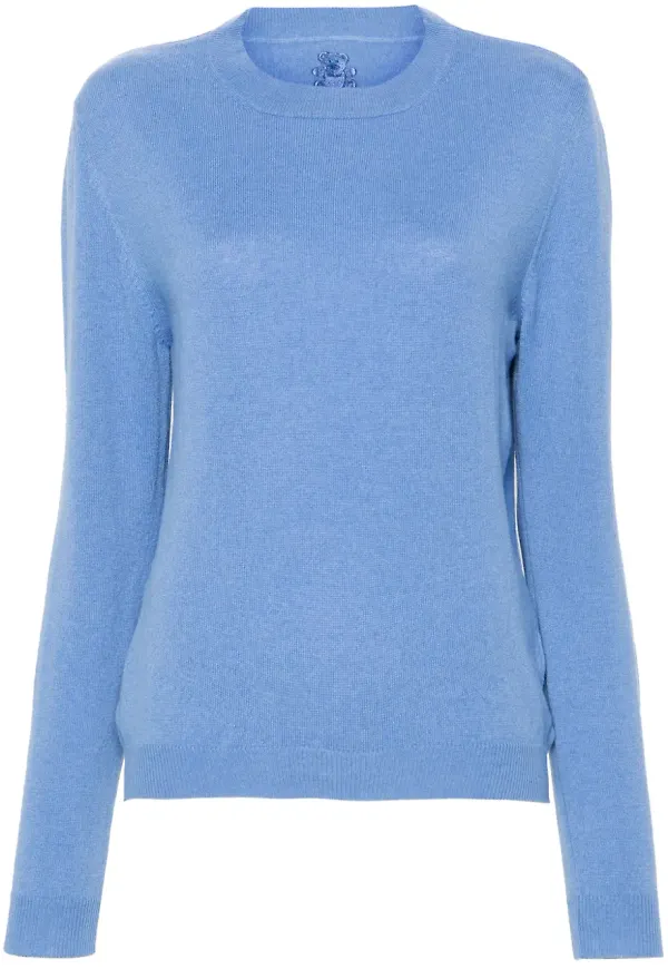 Teddy Cashmere Raisa kashmirtröja - Blå