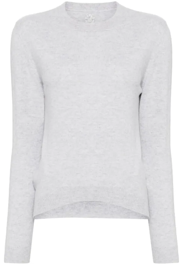 Teddy Cashmere Raisa kashmirtröja - Grå