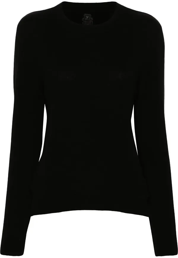 Teddy Cashmere Raisa kashmirtröja - Svart