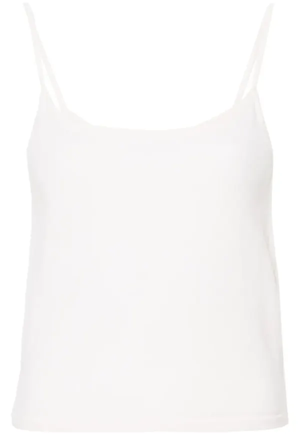 Teddy Cashmere Rapallo kashmirtopp - Vit