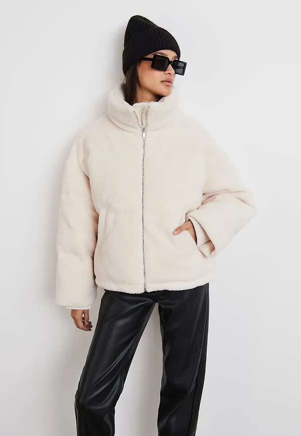 Teddy puffer jacket