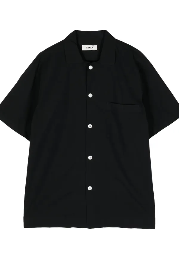 TEKLA enfärgad t-shirt - Svart